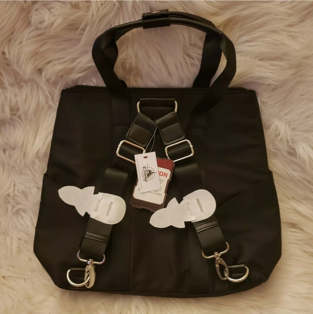 First Order Convertible Backpack Purse Star Wars Galaxy's Edge Exclusive Black - Picture 3 of 7
